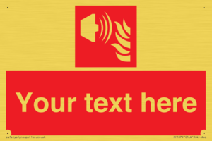 Custom Fire: Fire alarm sounder